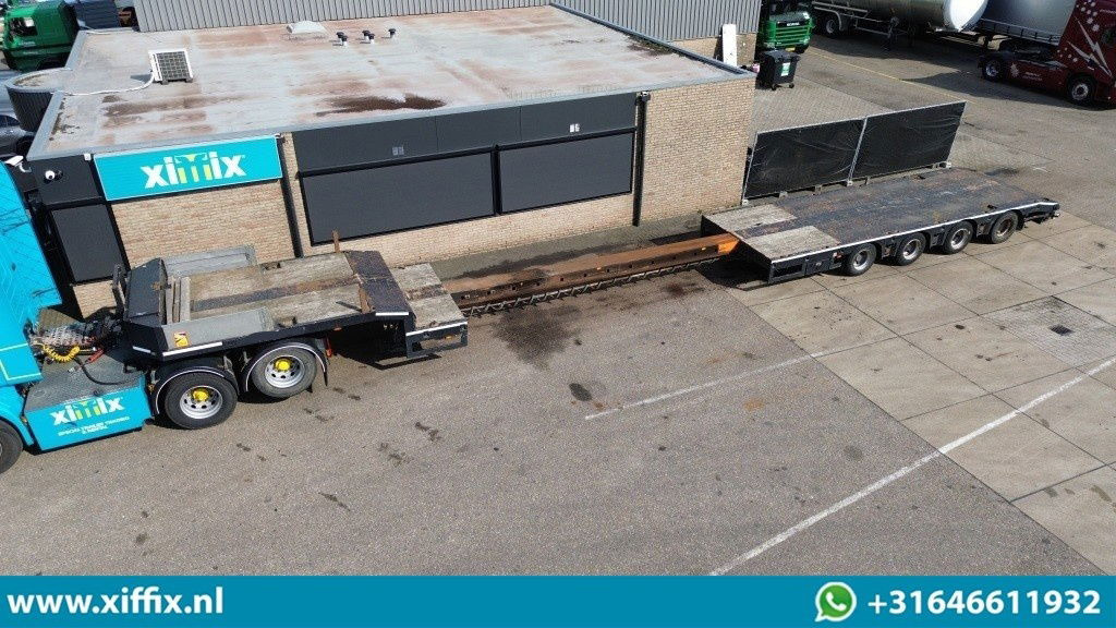 Broshuis 4-ass. Uitschuifbare semi dieplader / 2x naloop gestuurd - Low loader semi-trailer: picture 1 Broshuis 4-ass. Uitschuifbare semi dieplader / 2x naloop gestuurd - Low loader semi-trailer: picture 1