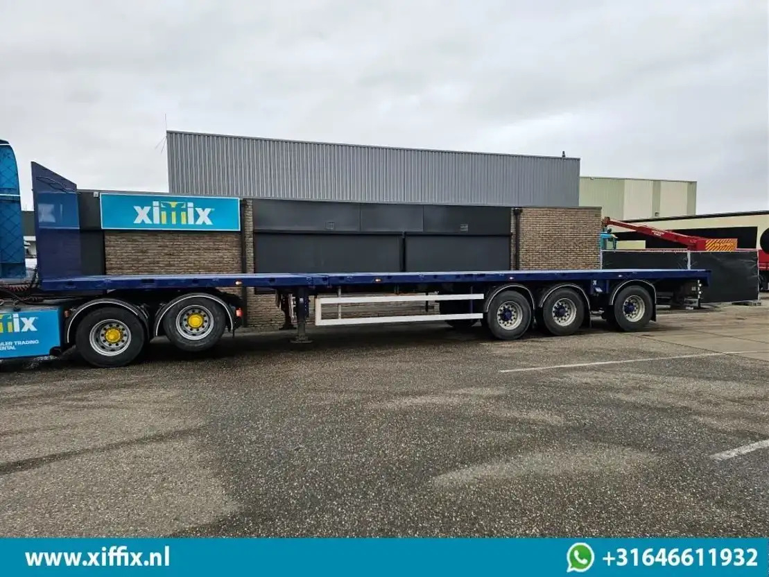 Doll 3-ass. Vlakke uitschuifbare oplegger / Naloop gestuurd / 14090 - Dropside/ Flatbed semi-trailer: picture 5 Doll 3-ass. Vlakke uitschuifbare oplegger / Naloop gestuurd / 14090 - Dropside/ Flatbed semi-trailer: picture 5
