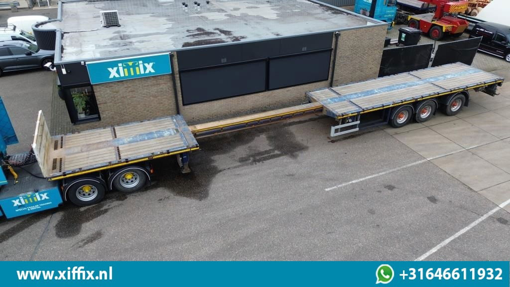 Doll 3-ass. Vlakke uitschuifbare oplegger / Naloop gestuurd - Dropside/ Flatbed semi-trailer: picture 1 Doll 3-ass. Vlakke uitschuifbare oplegger / Naloop gestuurd - Dropside/ Flatbed semi-trailer: picture 1
