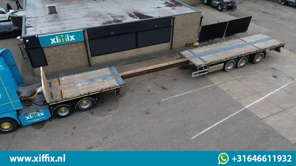 Doll 3-ass. Vlakke uitschuifbare oplegger / Naloop gestuurd - Dropside/ Flatbed semi-trailer: picture 1 Doll 3-ass. Vlakke uitschuifbare oplegger / Naloop gestuurd - Dropside/ Flatbed semi-trailer: picture 1