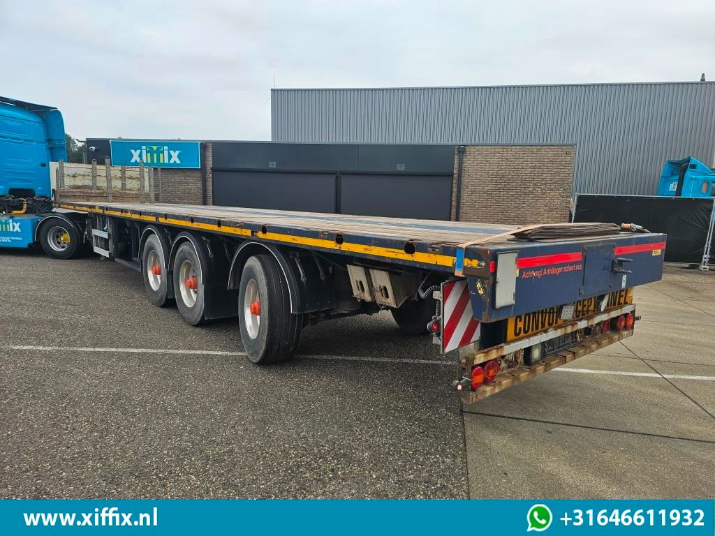 Doll 3-ass. Vlakke uitschuifbare oplegger / Naloop gestuurd - Dropside/ Flatbed semi-trailer: picture 4 Doll 3-ass. Vlakke uitschuifbare oplegger / Naloop gestuurd - Dropside/ Flatbed semi-trailer: picture 4