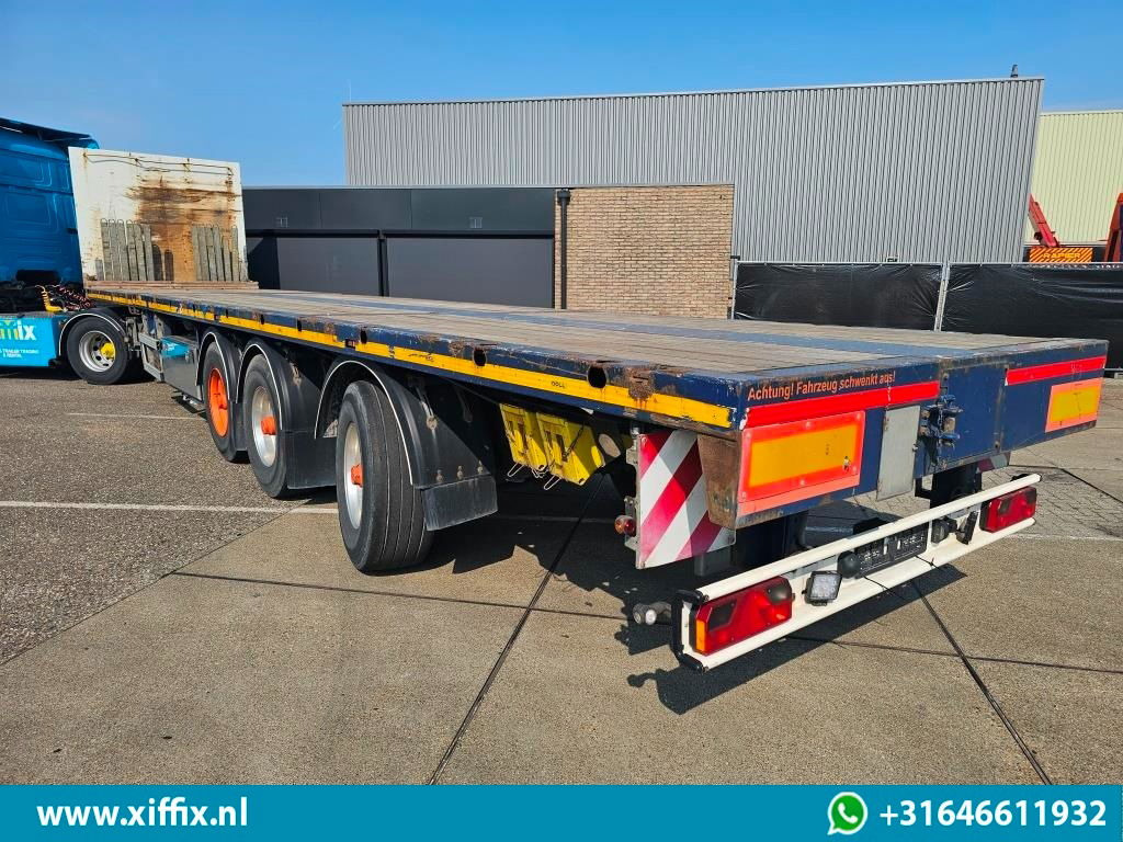 Doll 3-ass. Vlakke uitschuifbare oplegger / Naloop gestuurd - Dropside/ Flatbed semi-trailer: picture 4 Doll 3-ass. Vlakke uitschuifbare oplegger / Naloop gestuurd - Dropside/ Flatbed semi-trailer: picture 4