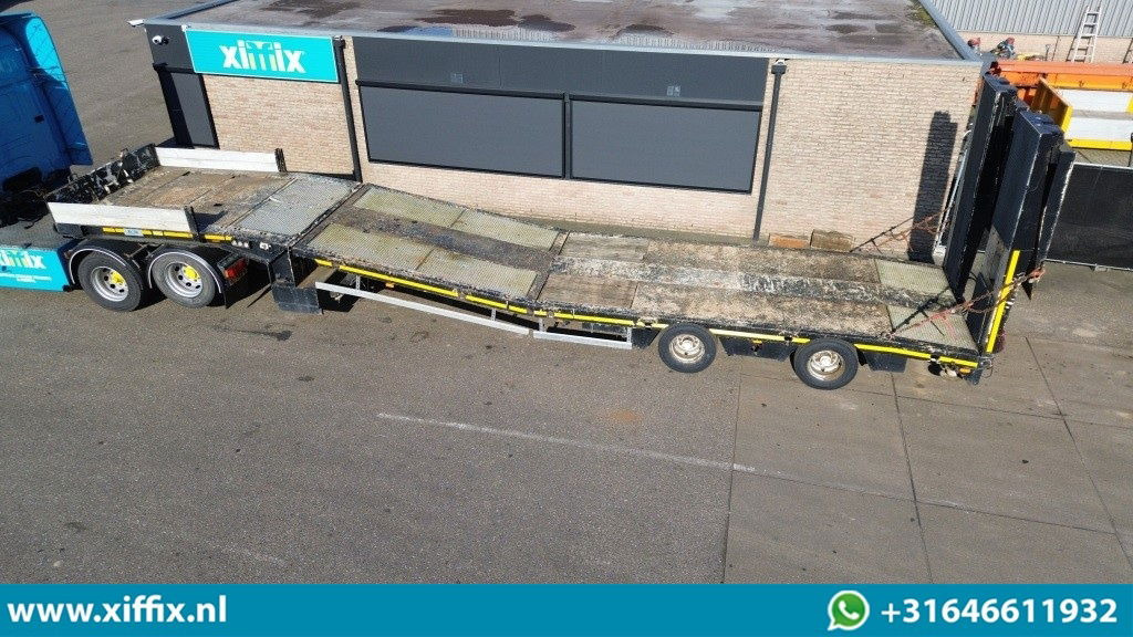 Faymonville 2-ass. Semi-dieplader met dubbele hydr. Kleppen en hefbed / 2x gestu - Low loader semi-trailer: picture 2 Faymonville 2-ass. Semi-dieplader met dubbele hydr. Kleppen en hefbed / 2x gestu - Low loader semi-trailer: picture 2
