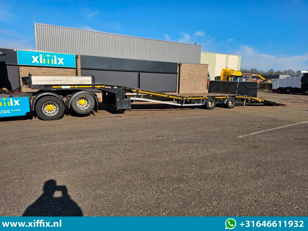Low loader semi-trailer Faymonville 2-ass. Semi-dieplader met dubbele hydr. Kleppen en hefbed / 2x gestu: picture 14