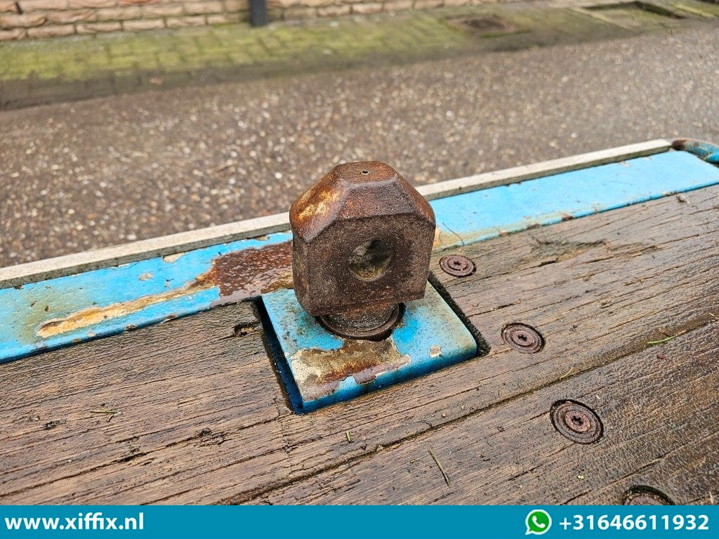 Low loader semi-trailer Meusburger 2-ass. Dieplader / Halb assen / 2x gestuurd: picture 7
