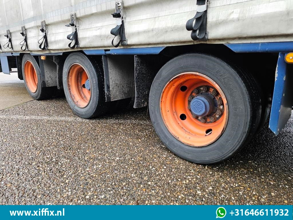 Low loader semi-trailer Meusburger 3-ass. Mega Semi dieplader met huifopbouw: picture 9 Low loader semi-trailer Meusburger 3-ass. Mega Semi dieplader met huifopbouw: picture 9