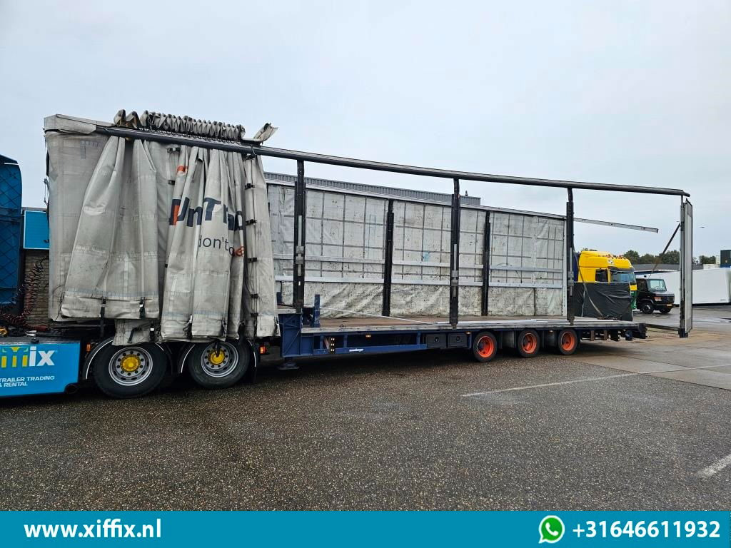 Low loader semi-trailer Meusburger 3-ass. Mega Semi dieplader met huifopbouw: picture 8 Low loader semi-trailer Meusburger 3-ass. Mega Semi dieplader met huifopbouw: picture 8
