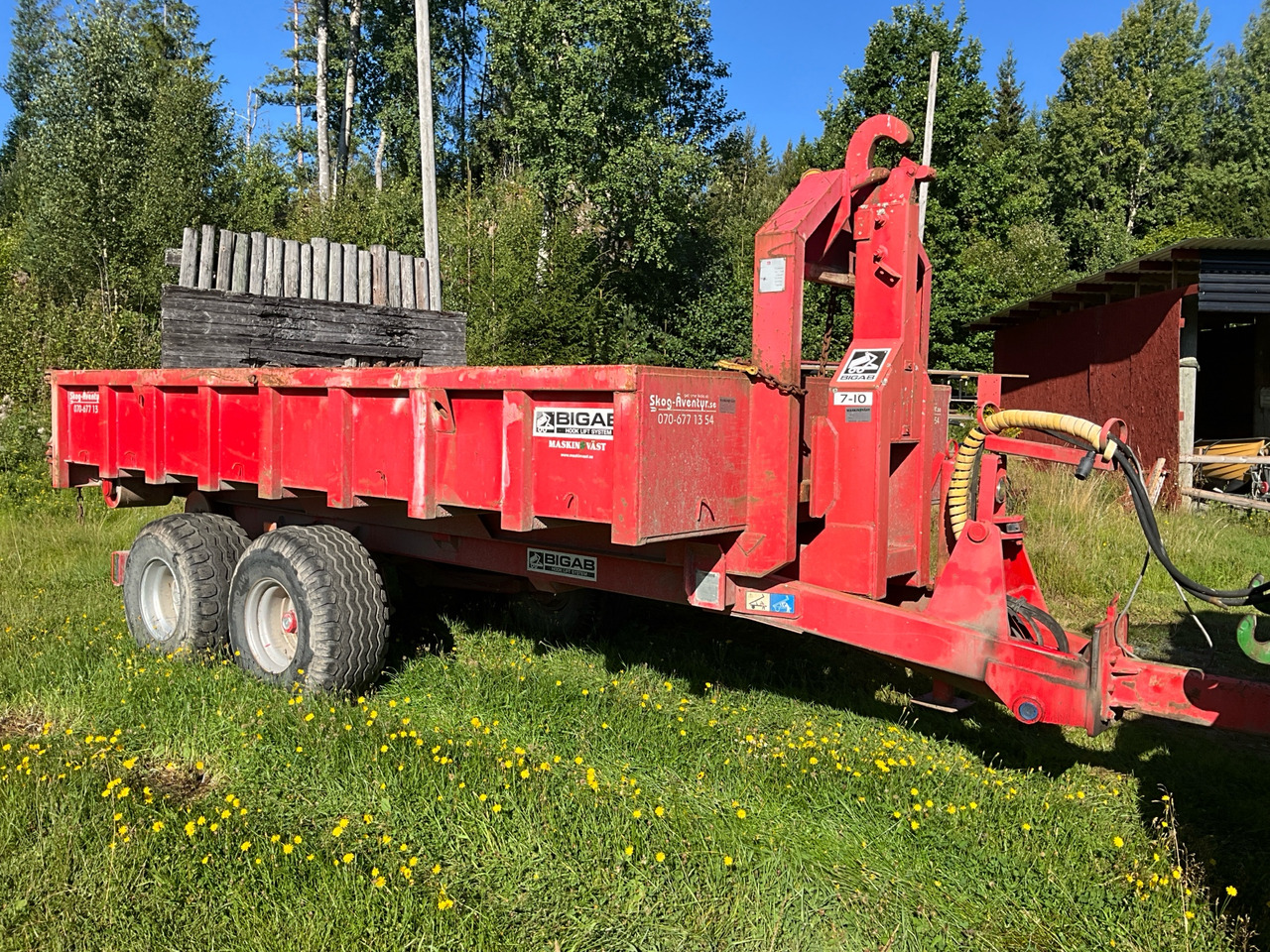 Bigab 7-10 - Roll-off/ Skip trailer: picture 1 Bigab 7-10 - Roll-off/ Skip trailer: picture 1