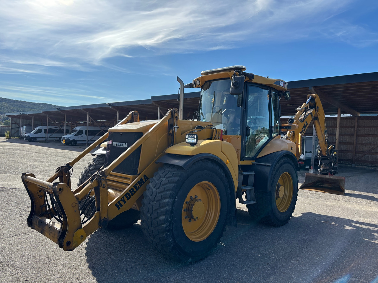 Hydrema 926E - Backhoe loader: picture 1 Hydrema 926E - Backhoe loader: picture 1