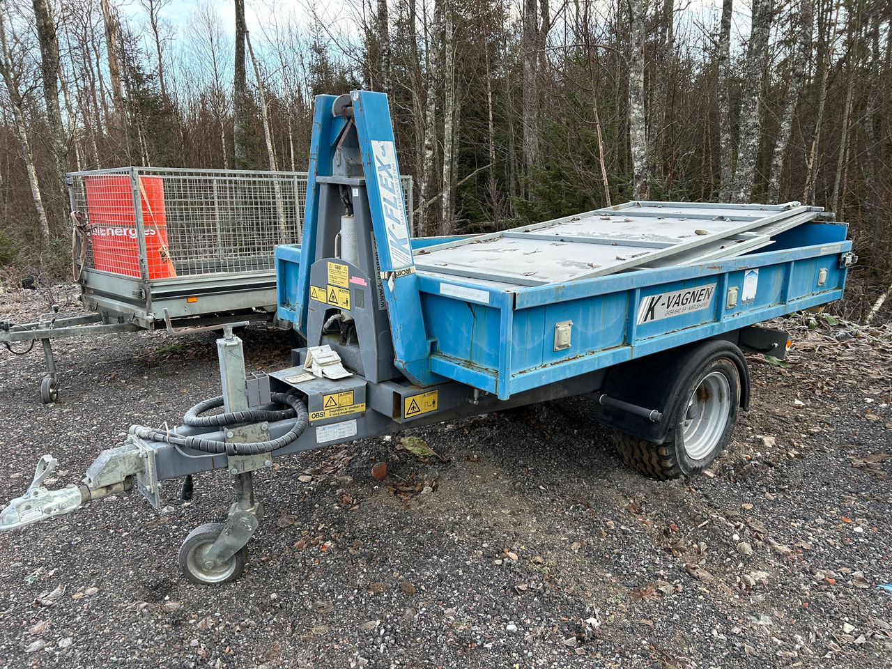 K-vagnen FV 3000 - Roll-off/ Skip trailer: picture 1 K-vagnen FV 3000 - Roll-off/ Skip trailer: picture 1