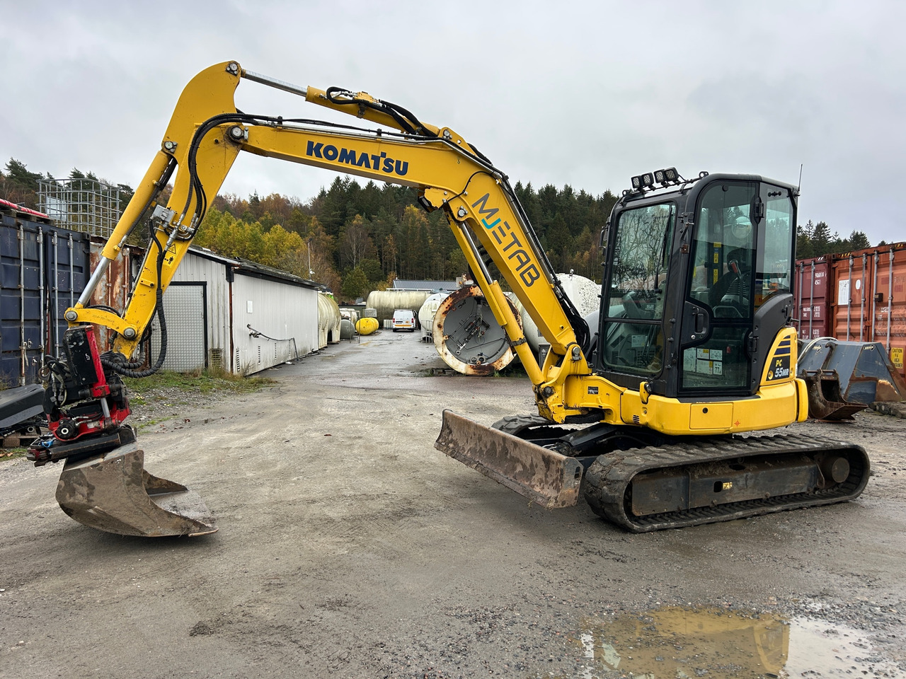 Komatsu PC55MR - Excavator: picture 1 Komatsu PC55MR - Excavator: picture 1