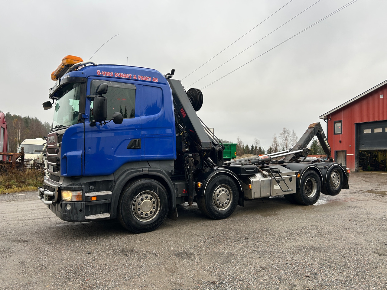 Scania R500 LB 8X2*6HNA - Crane truck: picture 1 Scania R500 LB 8X2*6HNA - Crane truck: picture 1