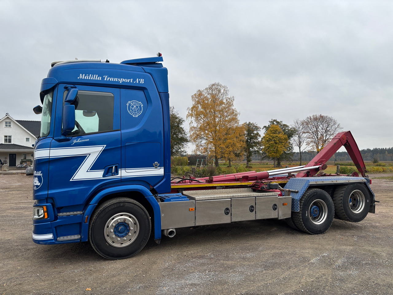 Scania R580 6X2 - Hook lift truck: picture 1 Scania R580 6X2 - Hook lift truck: picture 1