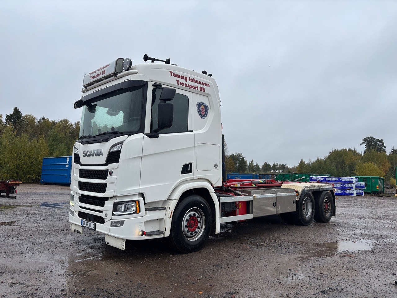 Scania R580 6x2 16.4 - Hook lift truck: picture 1 Scania R580 6x2 16.4 - Hook lift truck: picture 1