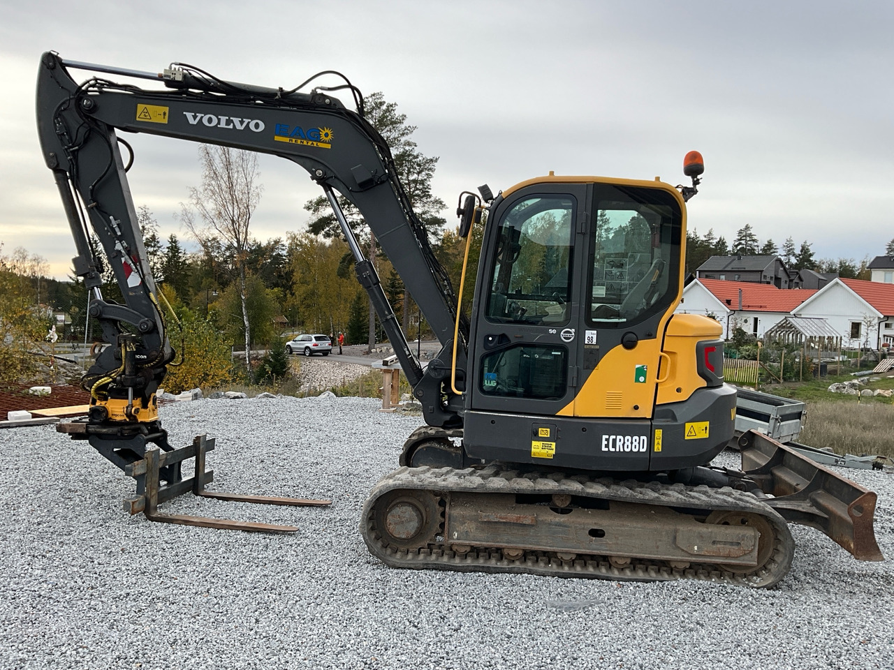 Volvo ECR88D - Excavator: picture 1 Volvo ECR88D - Excavator: picture 1