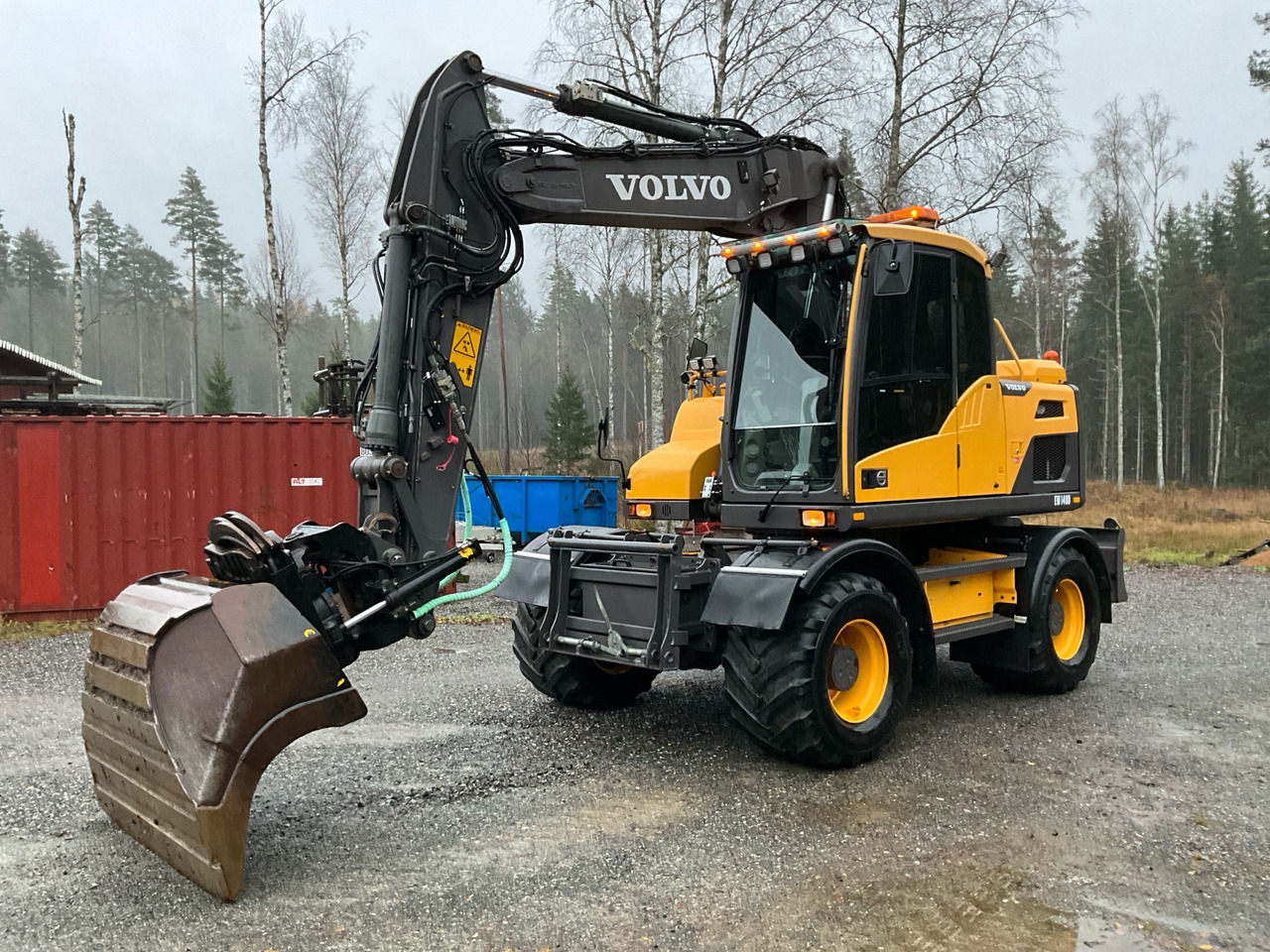 Volvo EW140D - Excavator: picture 1 Volvo EW140D - Excavator: picture 1