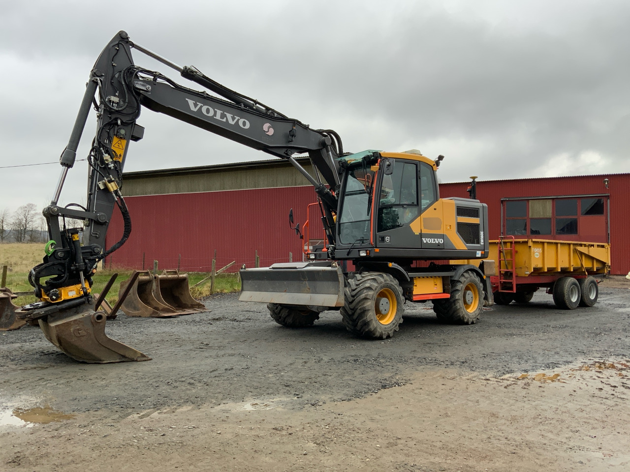 Volvo Möre EW160E - Excavator: picture 1 Volvo Möre EW160E - Excavator: picture 1