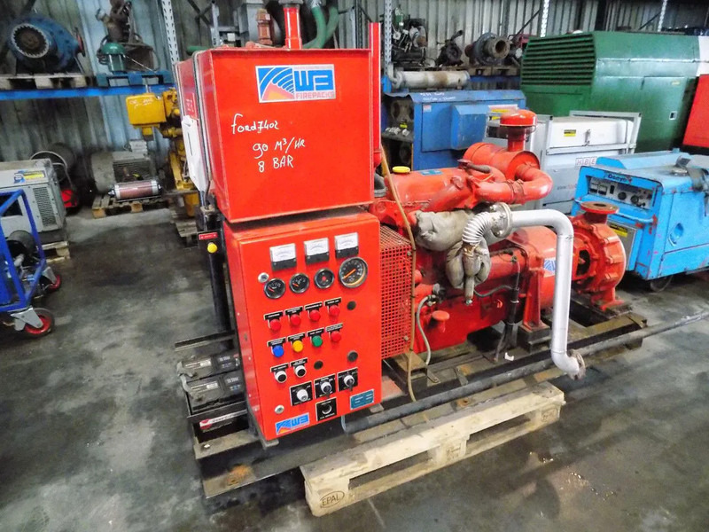 Water pump Diversen VAS FIREPUMP FORD MOTOR 90 M3 EN 8 BAR: picture 12