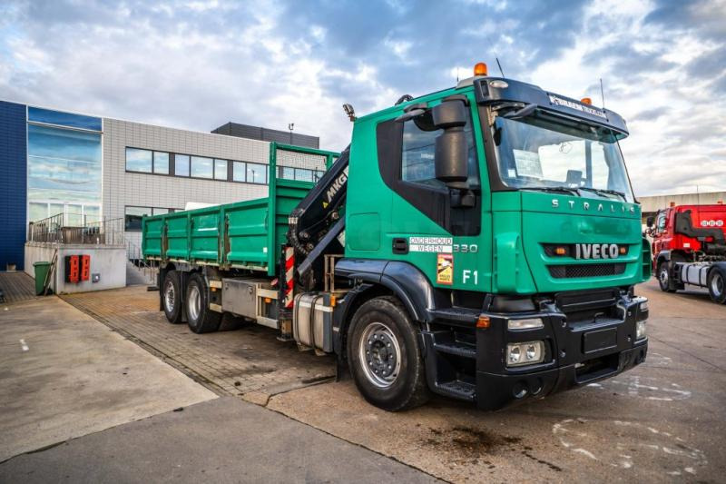 Iveco STRALIS 330 - MKG 151 HP A3 - Tipper, Crane truck: picture 2 Iveco STRALIS 330 - MKG 151 HP A3 - Tipper, Crane truck: picture 2