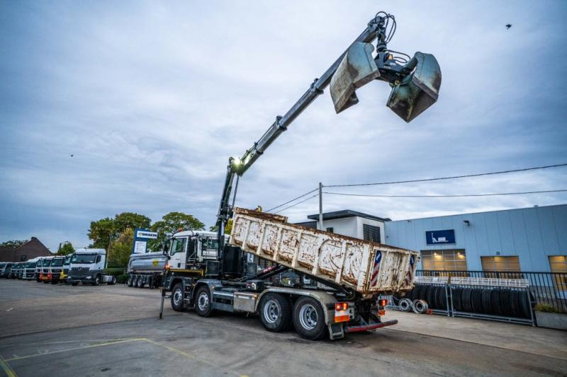 MAN TGS 32.420 BL + HIAB X-HIDUO 188/3x - Hook lift truck, Crane truck: picture 5 MAN TGS 32.420 BL + HIAB X-HIDUO 188/3x - Hook lift truck, Crane truck: picture 5