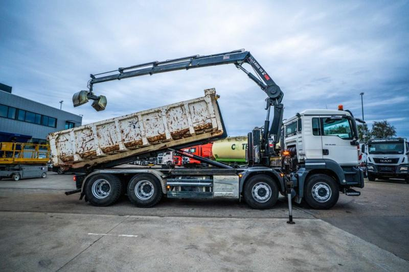 MAN TGS 32.420 BL + HIAB X-HIDUO 188/3x - Hook lift truck, Crane truck: picture 3 MAN TGS 32.420 BL + HIAB X-HIDUO 188/3x - Hook lift truck, Crane truck: picture 3