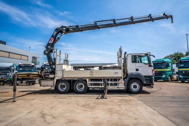 MAN TGS 33.400 BB - HIAB 377 E-5 HIPRO - Dropside/ Flatbed truck, Crane truck: picture 4 MAN TGS 33.400 BB - HIAB 377 E-5 HIPRO - Dropside/ Flatbed truck, Crane truck: picture 4