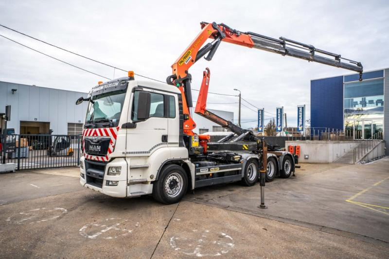 MAN TGS 35.440 BL - PK 33002/4xhydr. - Hook lift truck, Crane truck: picture 1 MAN TGS 35.440 BL - PK 33002/4xhydr. - Hook lift truck, Crane truck: picture 1