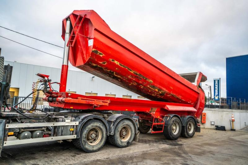 ROBUSTE-KAISER S3302G37+ HYRD. DEUR - Tipper semi-trailer: picture 1 ROBUSTE-KAISER S3302G37+ HYRD. DEUR - Tipper semi-trailer: picture 1