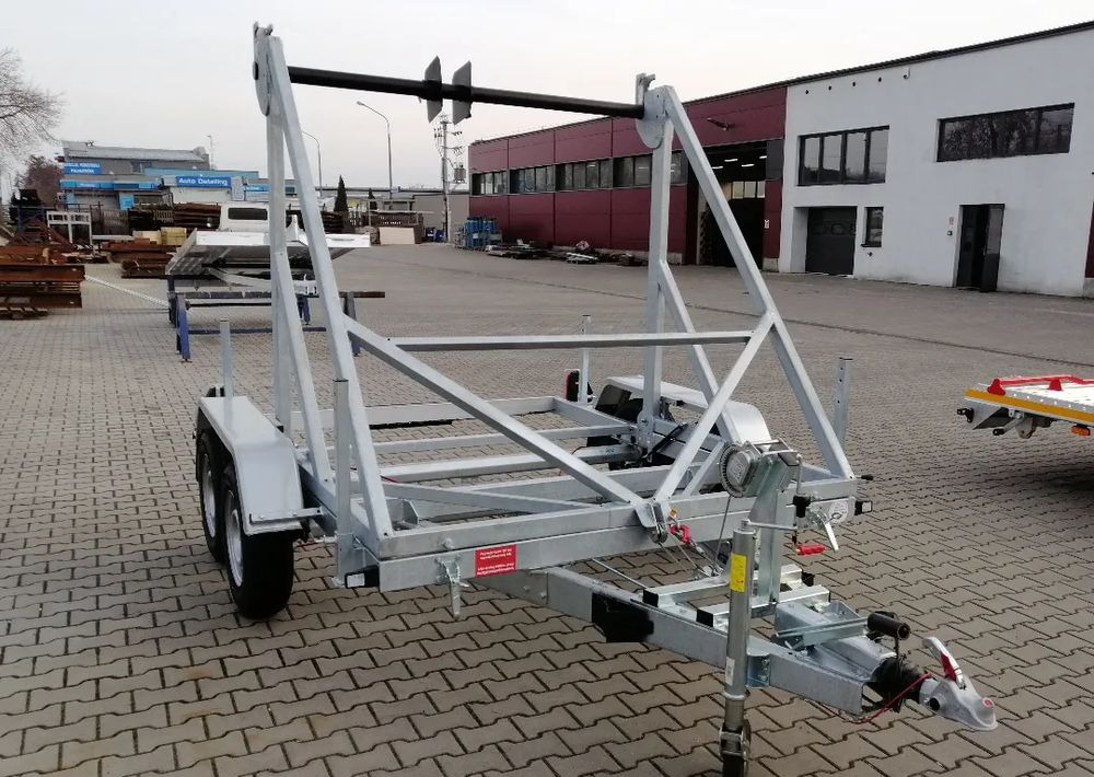Besttrailers Przyczepa kablowa DMC 2700 kg K14" dwie osie - Cable drum trailer: picture 2 Besttrailers Przyczepa kablowa DMC 2700 kg K14" dwie osie - Cable drum trailer: picture 2