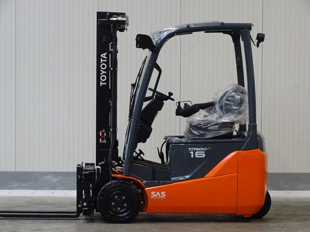 Toyota 8FBEK16T - DEMO - TRIPLEX - Electric forklift: picture 3 Toyota 8FBEK16T - DEMO - TRIPLEX - Electric forklift: picture 3