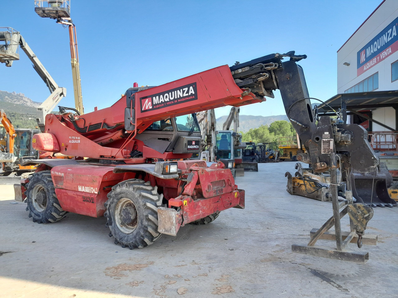 MANITOU MRT2150 - Telescopic handler: picture 2 MANITOU MRT2150 - Telescopic handler: picture 2