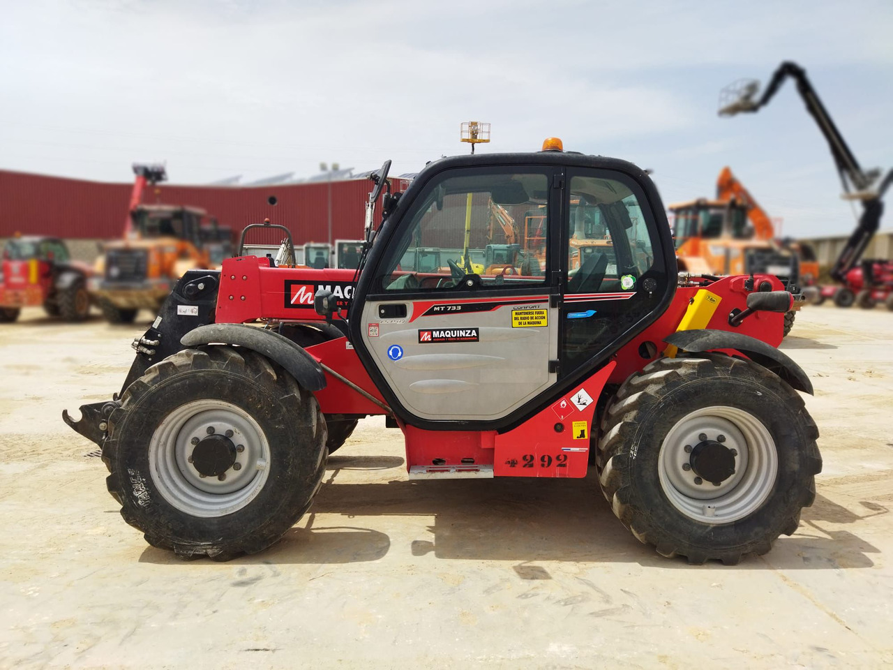 MANITOU MT733 EASY 75D - Telescopic handler: picture 1 MANITOU MT733 EASY 75D - Telescopic handler: picture 1
