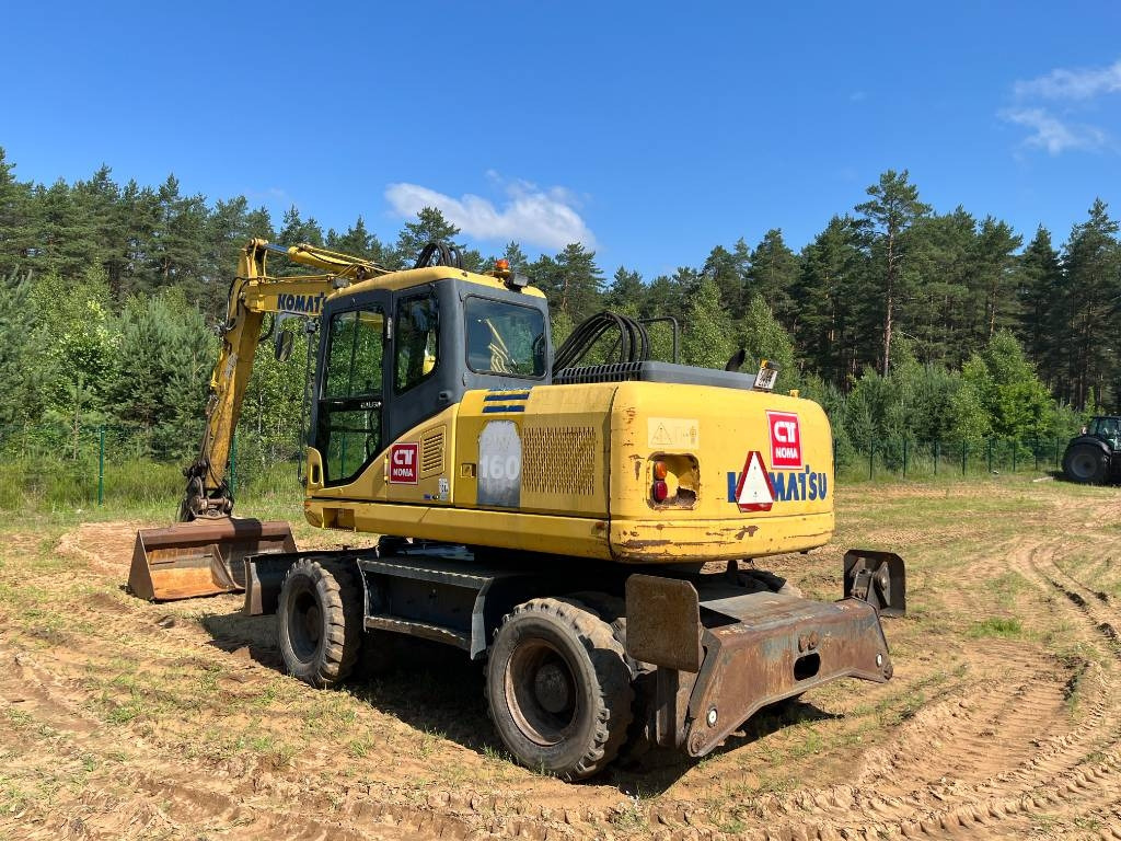 Komatsu PW 160-7 - Wheel excavator: picture 4 Komatsu PW 160-7 - Wheel excavator: picture 4