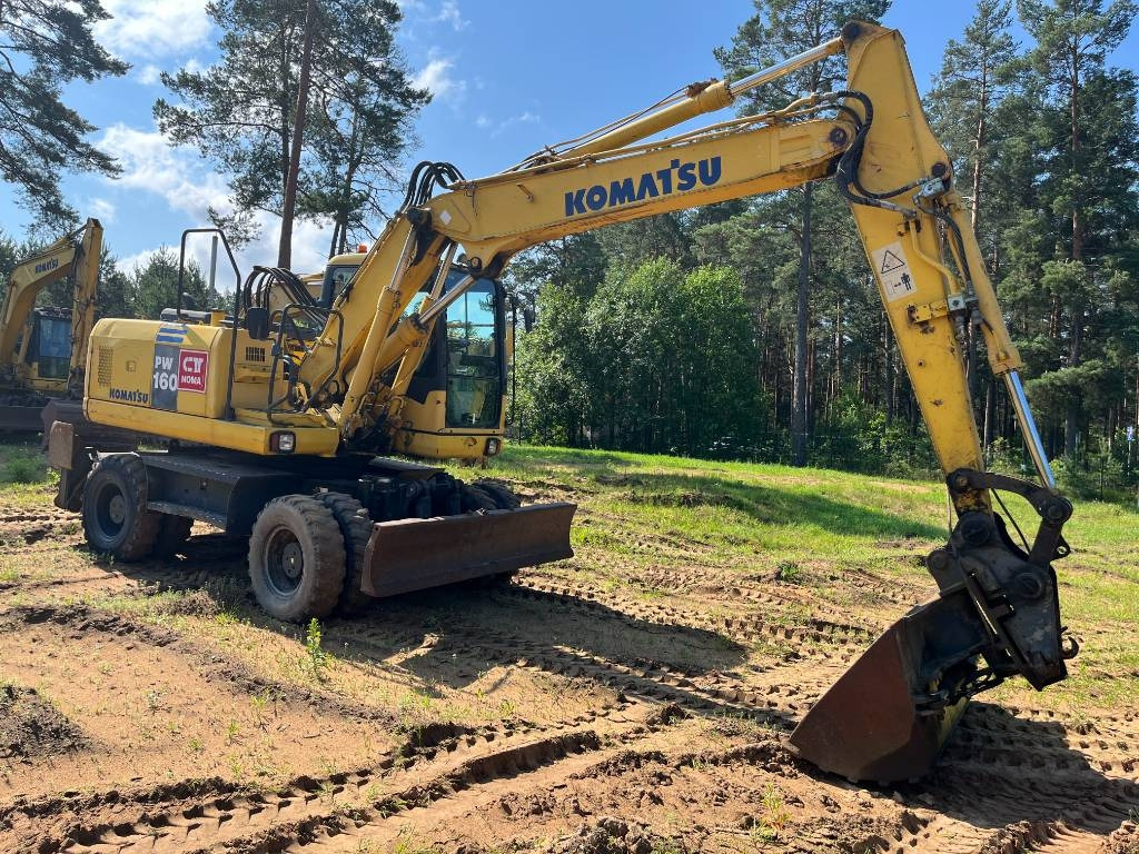 Komatsu PW 160-7 - Wheel excavator: picture 2 Komatsu PW 160-7 - Wheel excavator: picture 2