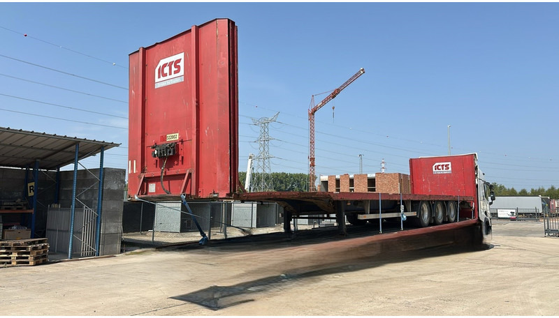 Pacton TXD.339 (BE TRAILER / DRUM BRAKES / FREINS TAMBOURS / SAF AXLES) - Dropside/ Flatbed semi-trailer: picture 1 Pacton TXD.339 (BE TRAILER / DRUM BRAKES / FREINS TAMBOURS / SAF AXLES) - Dropside/ Flatbed semi-trailer: picture 1