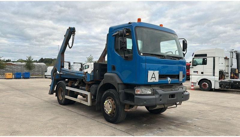 Renault KERAX (GRAND PONT / LAMES / PROPRE / BOITE MANUELLE / STEEL SUSP.) - Skip loader truck: picture 3 Renault KERAX (GRAND PONT / LAMES / PROPRE / BOITE MANUELLE / STEEL SUSP.) - Skip loader truck: picture 3