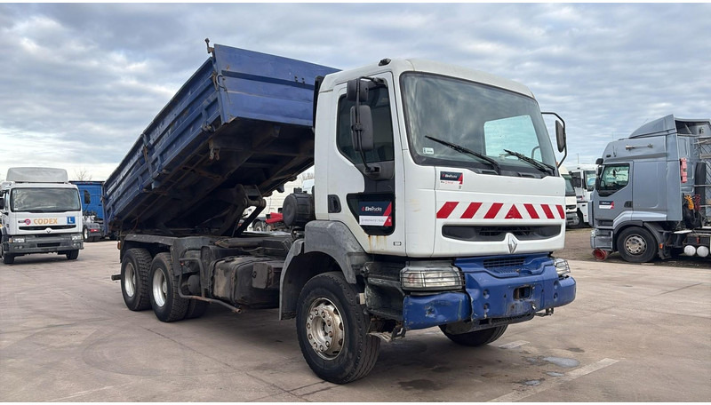 Renault Kerax 320 (BOITE MANUELLE / LAMES / GRAND PONT / BIG AXLE / MANUAL GEARBOX) - Tipper: picture 2 Renault Kerax 320 (BOITE MANUELLE / LAMES / GRAND PONT / BIG AXLE / MANUAL GEARBOX) - Tipper: picture 2