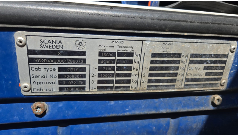 Tractor unit Scania 124-420 (MANUAL GEARBOX / BOITE MANUELLE / AIRCO / AC): picture 17