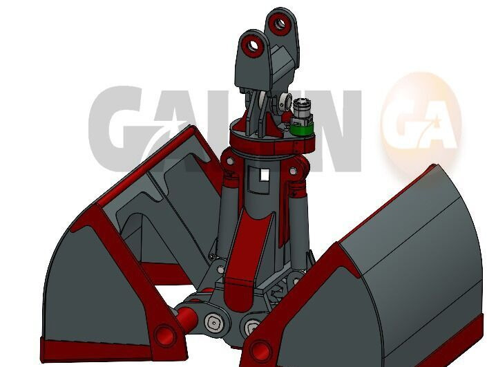 Galen CLAMSHELL BUCKET LIEBHERR A944 - Clamshell bucket: picture 2 Galen CLAMSHELL BUCKET LIEBHERR A944 - Clamshell bucket: picture 2