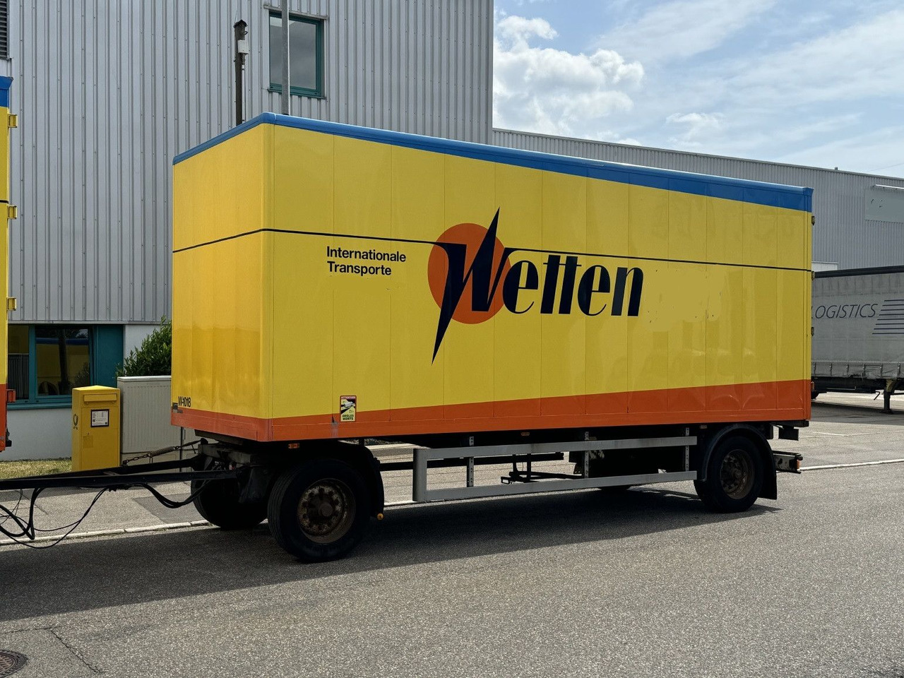 Bachert 14t Alu-Möbelkoffer 7,2m BPW Luft ZS - Closed box trailer: picture 5 Bachert 14t Alu-Möbelkoffer 7,2m BPW Luft ZS - Closed box trailer: picture 5