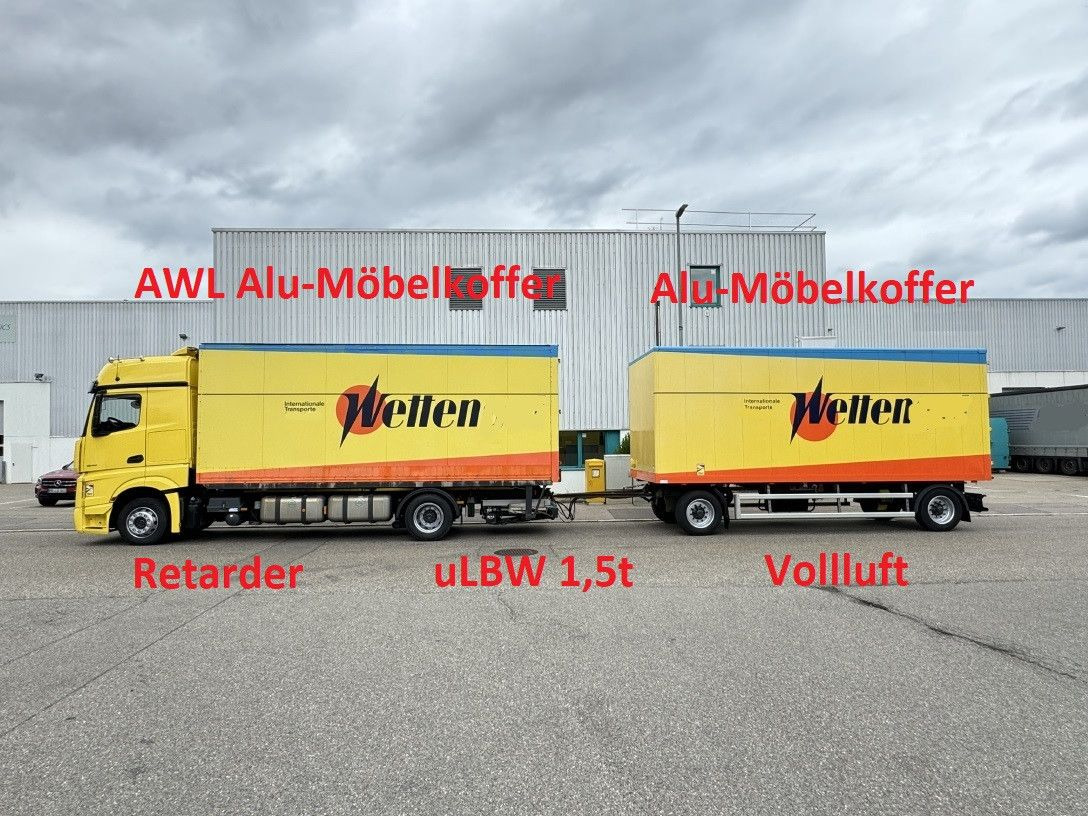 Mercedes-Benz Actros 1848 LL Gr.Haus AWL-Möbelkoffer uLBW - Box truck: picture 2 Mercedes-Benz Actros 1848 LL Gr.Haus AWL-Möbelkoffer uLBW - Box truck: picture 2
