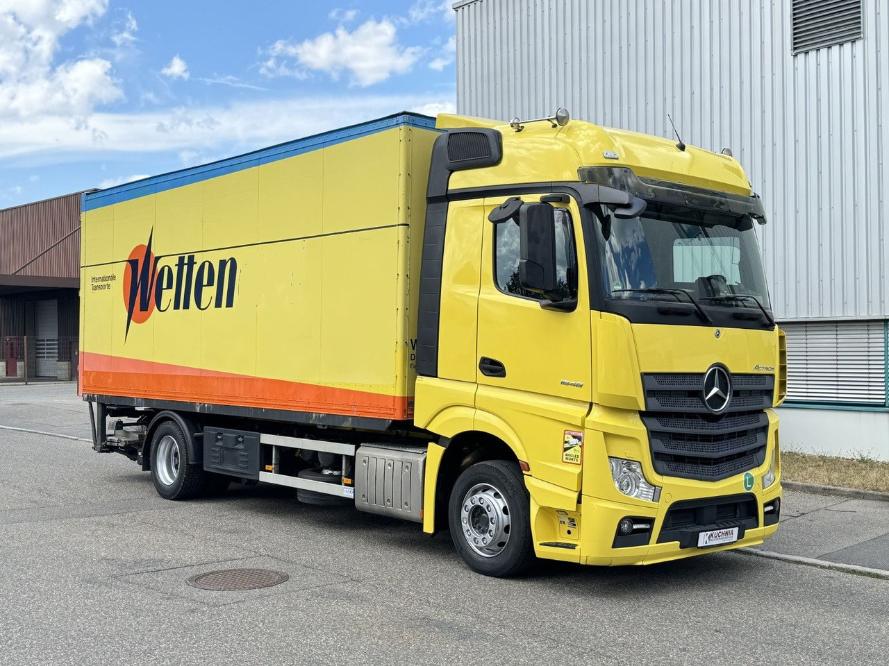 Mercedes-Benz Actros 1848 LL Gr.Haus AWL-Möbelkoffer uLBW - Box truck: picture 4 Mercedes-Benz Actros 1848 LL Gr.Haus AWL-Möbelkoffer uLBW - Box truck: picture 4