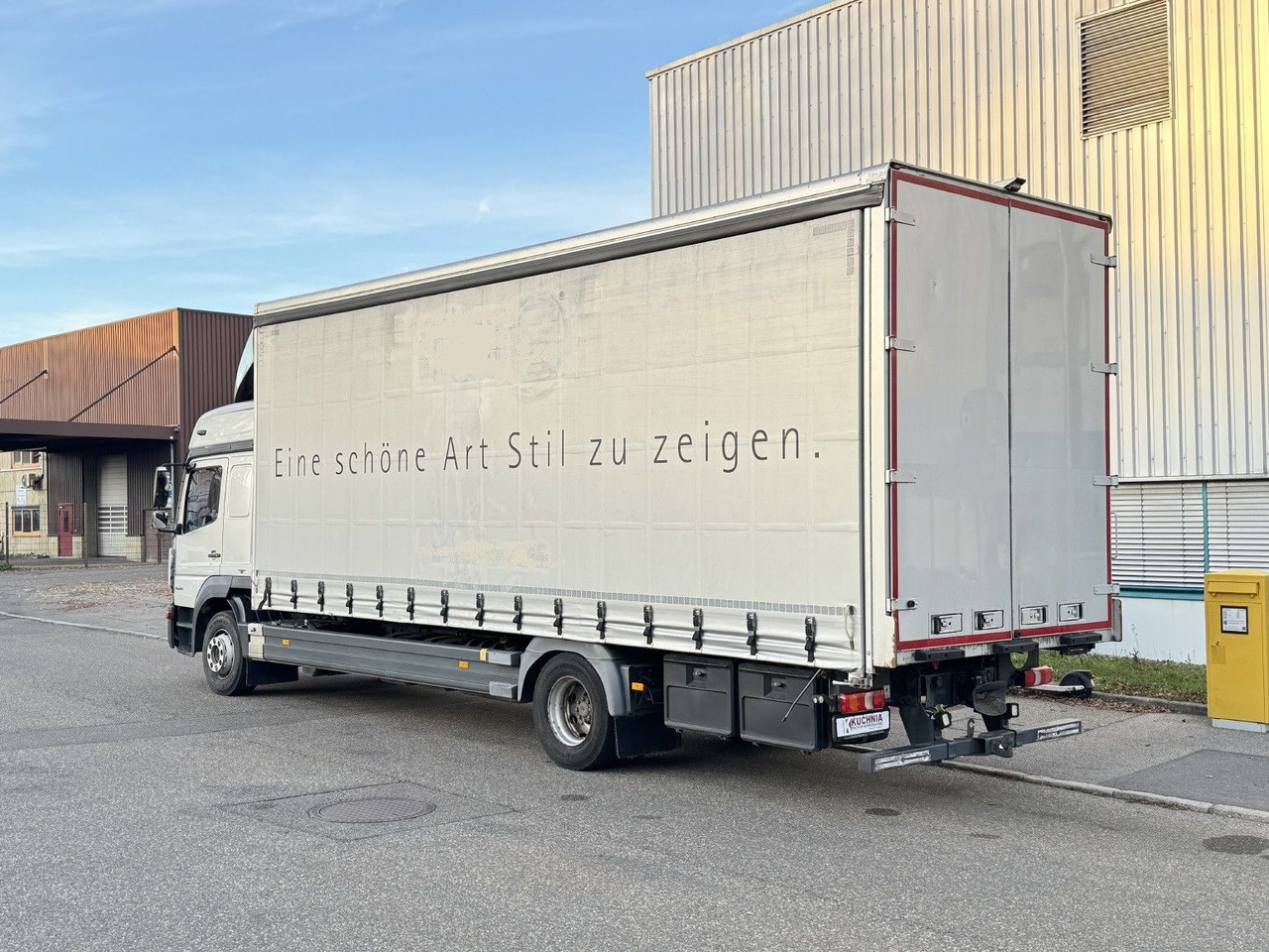 Mercedes-Benz Atego 1524 Alu-Koffer Schiebeplane Gr.Haus ATM - Box truck: picture 5 Mercedes-Benz Atego 1524 Alu-Koffer Schiebeplane Gr.Haus ATM - Box truck: picture 5