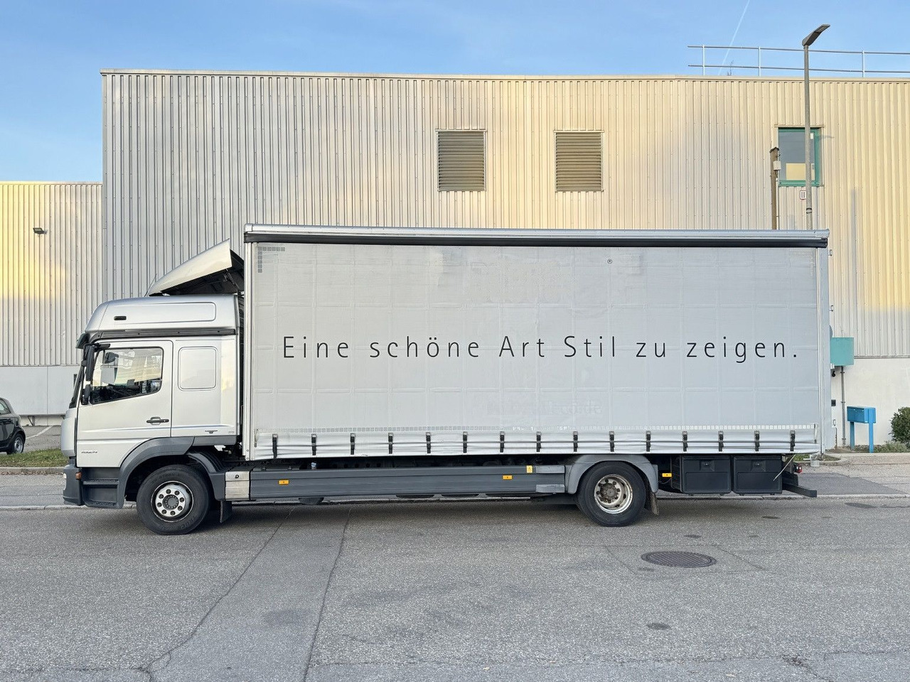 Mercedes-Benz Atego 1524 Alu-Koffer Schiebeplane Gr.Haus ATM - Box truck: picture 4 Mercedes-Benz Atego 1524 Alu-Koffer Schiebeplane Gr.Haus ATM - Box truck: picture 4