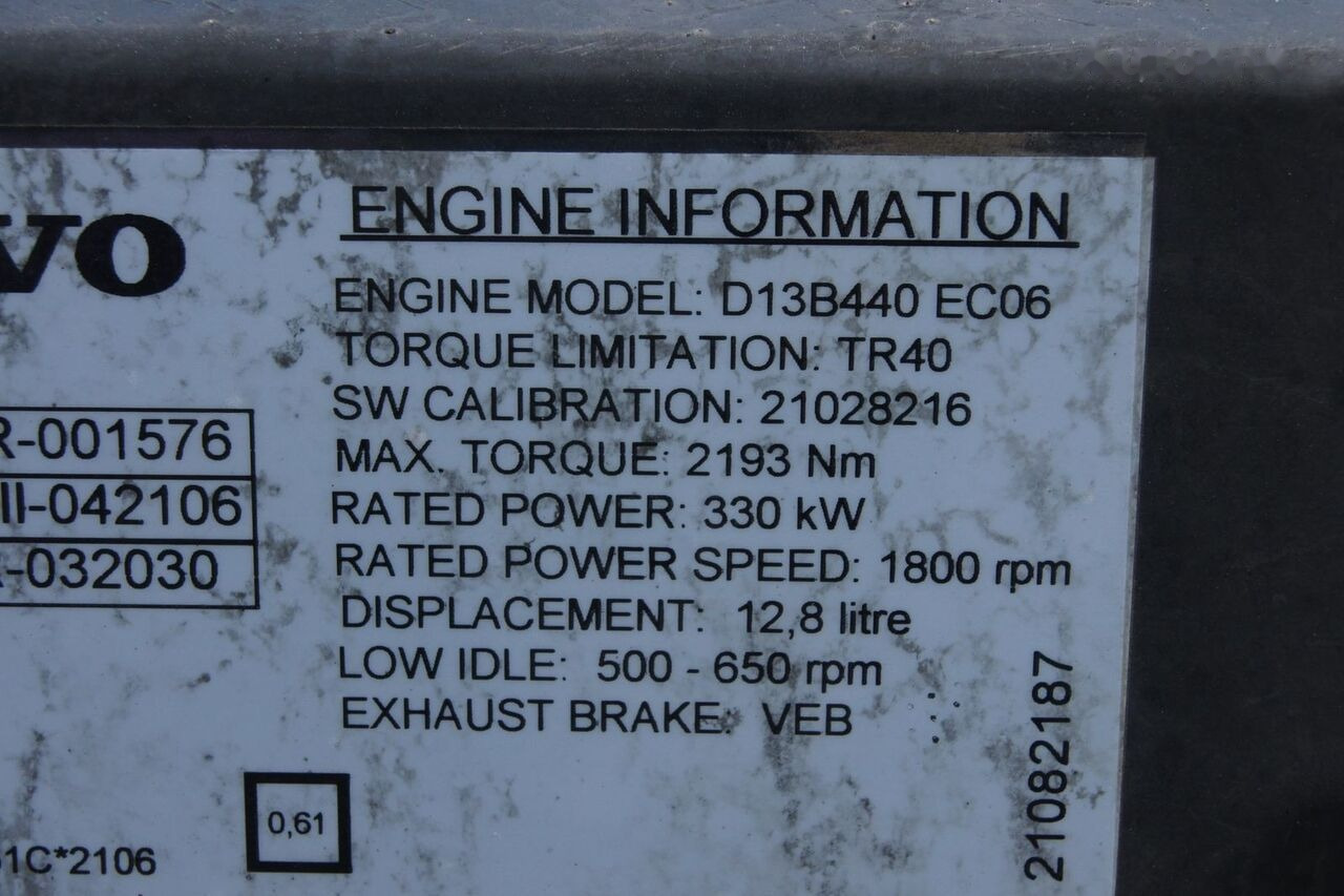 Volvo D13B440 EC06 Volvo FH, FM - Engine for Truck: picture 4 Volvo D13B440 EC06 Volvo FH, FM - Engine for Truck: picture 4