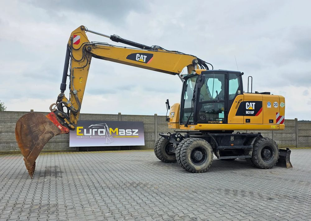 Caterpillar M318F, 2019 ROK, 3700 MOTOGODZIN !!! - Wheel excavator: picture 1 Caterpillar M318F, 2019 ROK, 3700 MOTOGODZIN !!! - Wheel excavator: picture 1