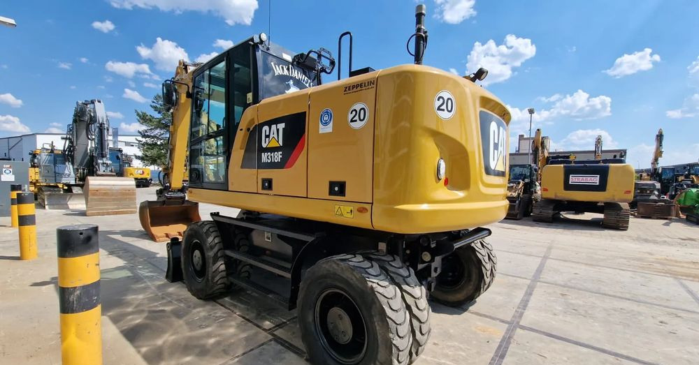 Caterpillar M318F, 2019 ROK, IMPORT NIEMCY - Wheel excavator: picture 2 Caterpillar M318F, 2019 ROK, IMPORT NIEMCY - Wheel excavator: picture 2
