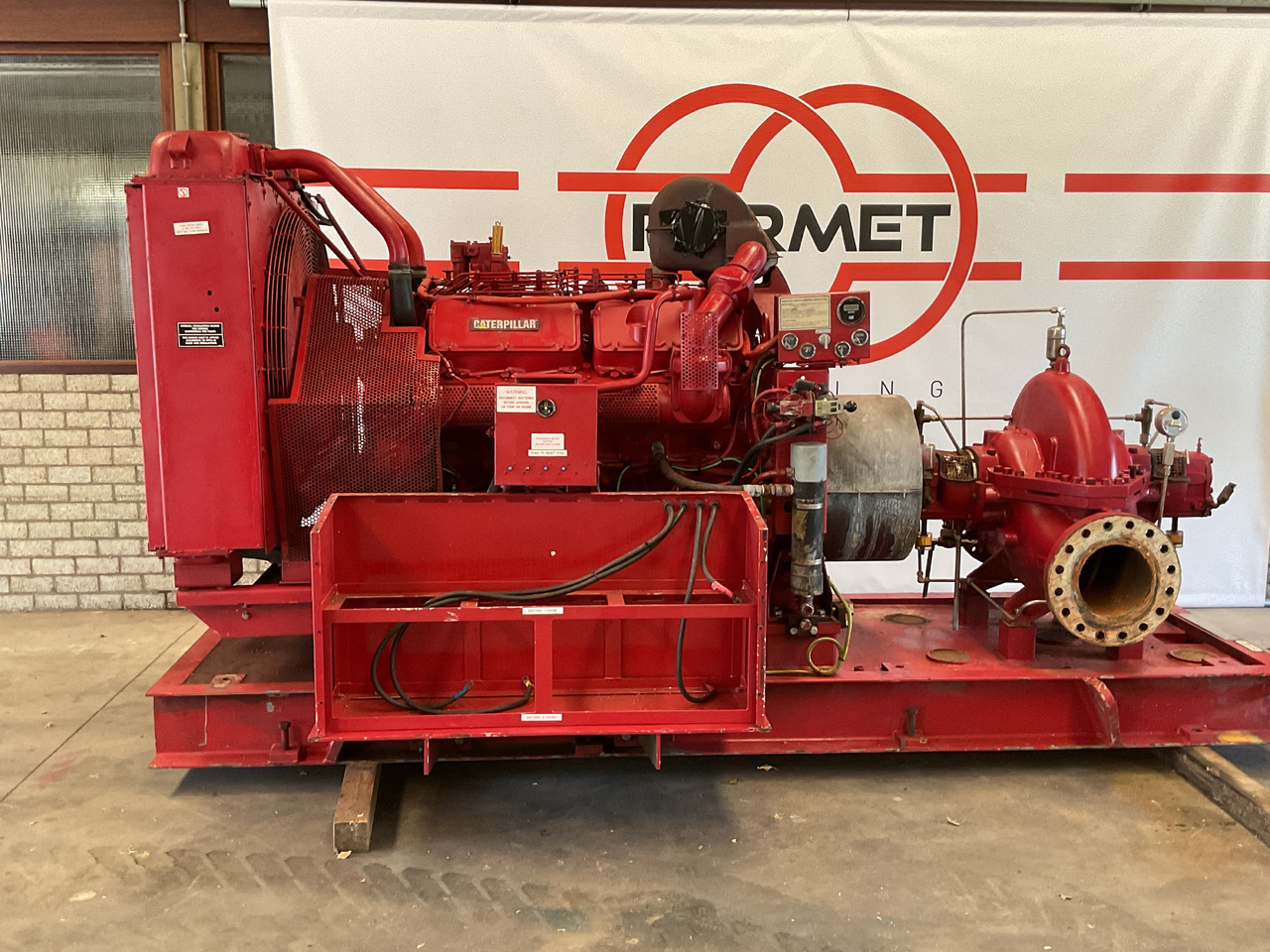 Caterpillar 3412, power unit/waterpump (1) - Water pump: picture 1 Caterpillar 3412, power unit/waterpump (1) - Water pump: picture 1