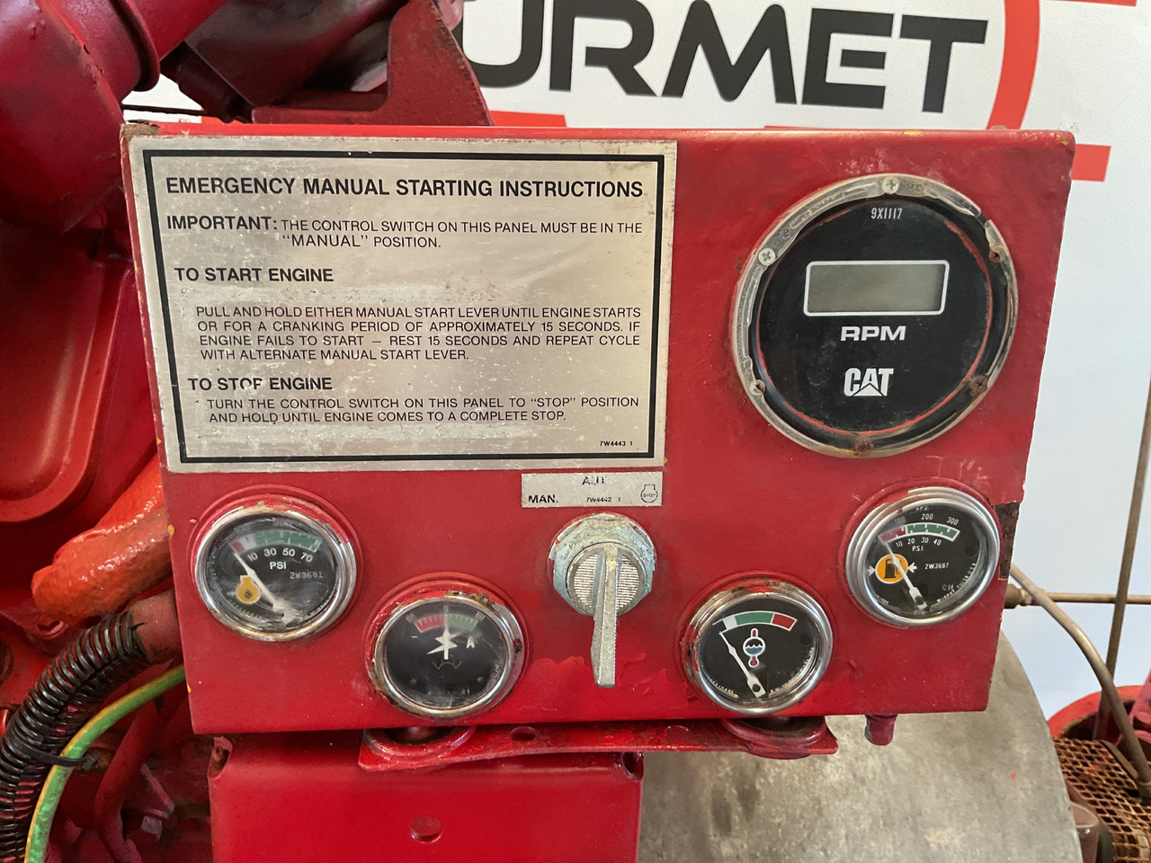 Caterpillar 3412, power unit/waterpump (2) - Water pump: picture 3 Caterpillar 3412, power unit/waterpump (2) - Water pump: picture 3