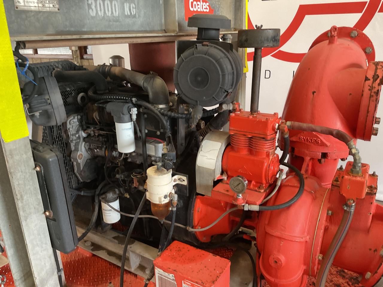 Water pump Sykes CP220i water pump, very complete. Perkins powered water pump.: picture 7